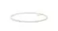 Preview: Moderne klassische Choker-Kette weiß rund 4-4.5 mm, 40 cm, Verschluss 14K Roségold plattiert 925er Silber, Gaura Pearls, Estland